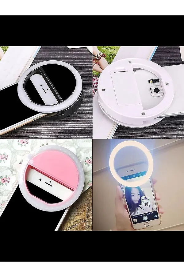 61205 Кольцо для селфи Led лампа НАТАЛИ, ассорти - фото 2