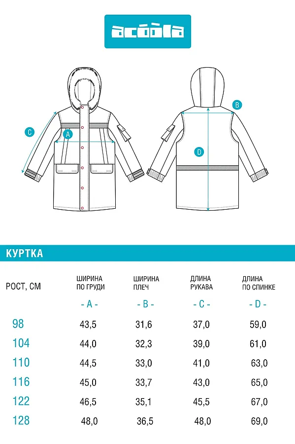 Куртка ACOOLA, темно-синий - фото 2