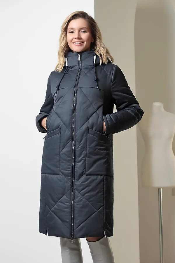 Пальто DIZZYWAY, т.синий - фото 2