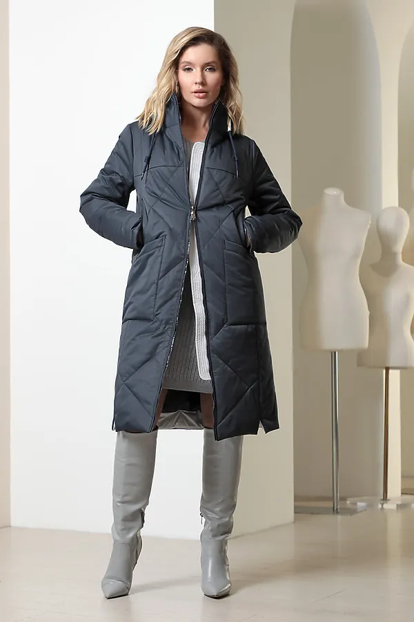 Пальто DIZZYWAY, т.синий - фото 2