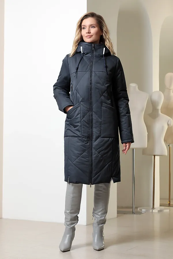 Пальто DIZZYWAY, т.синий - фото 2