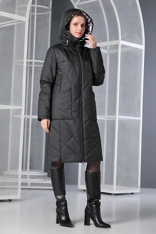 Пальто DIZZYWAY, черный - фото 2