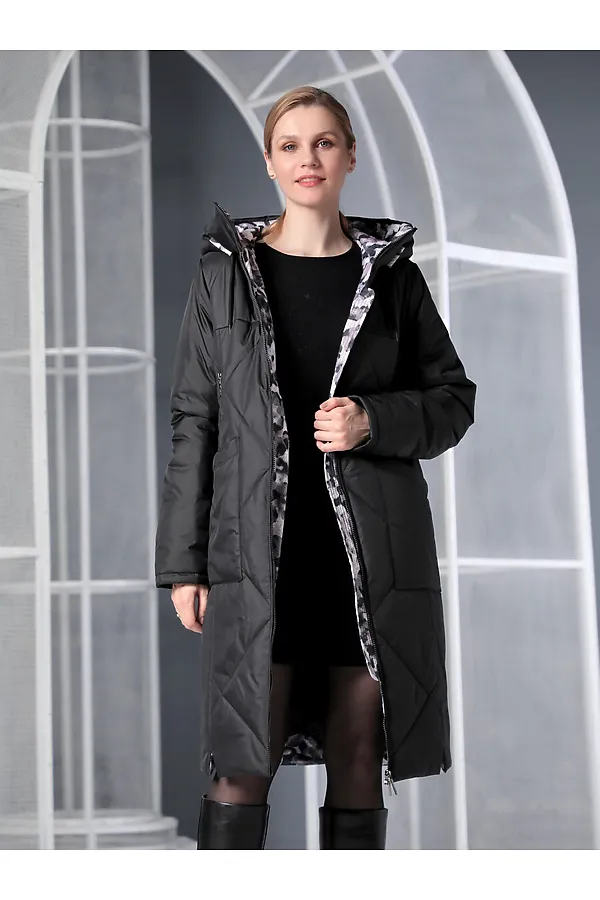 Пальто DIZZYWAY, черный - фото 2