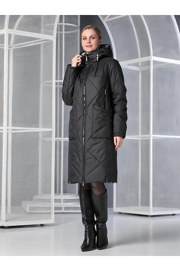 Пальто DIZZYWAY, черный - фото 2