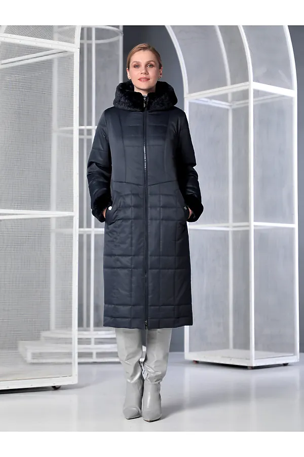 Пальто DIZZYWAY, т.синий - фото 2