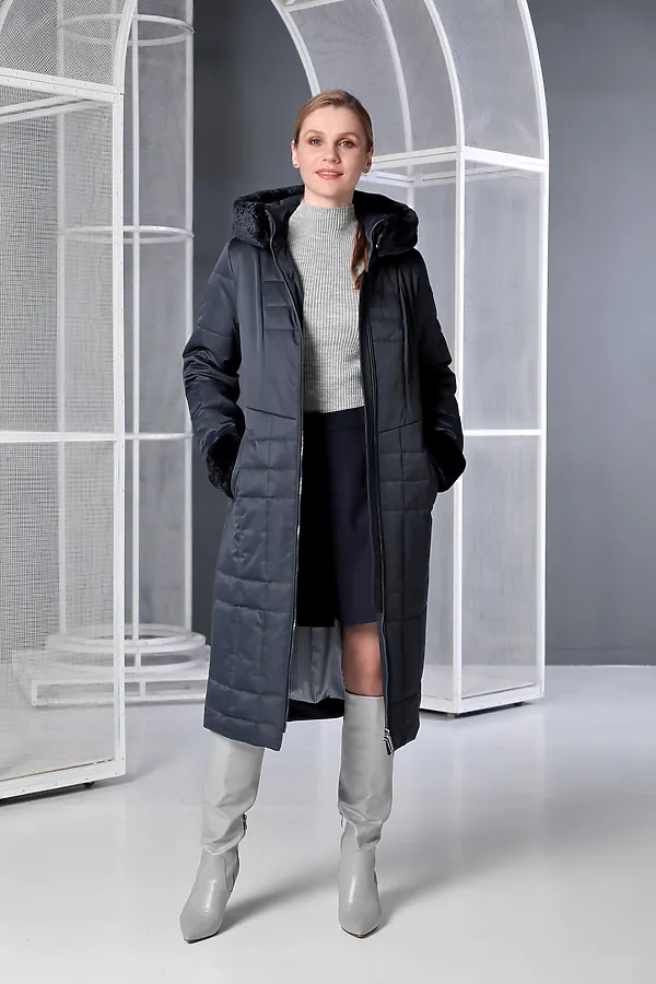 Пальто DIZZYWAY, т.синий - фото 2