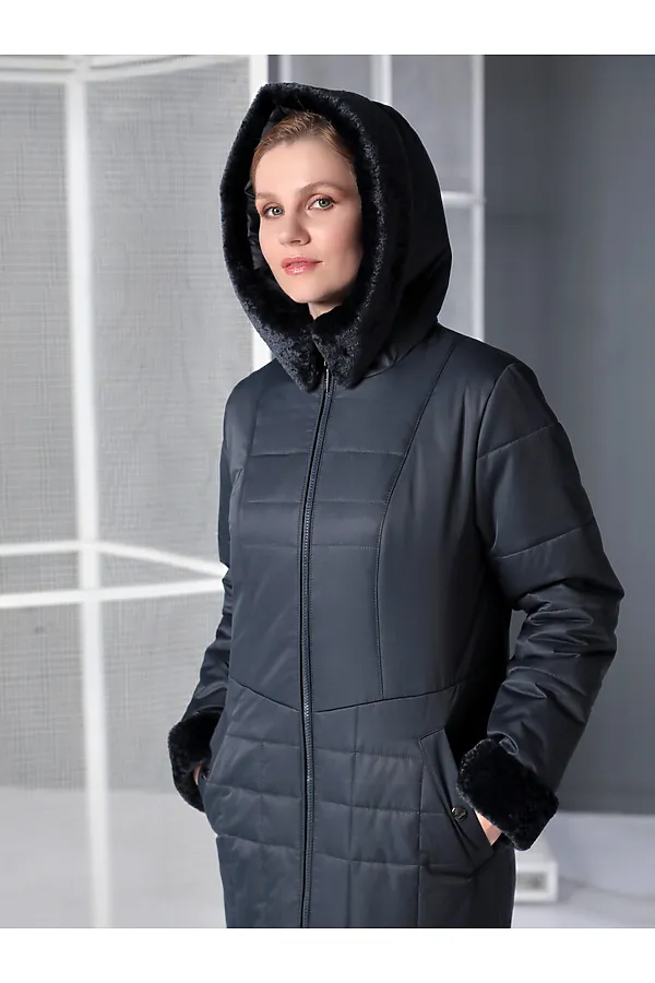 Пальто DIZZYWAY, т.синий - фото 2