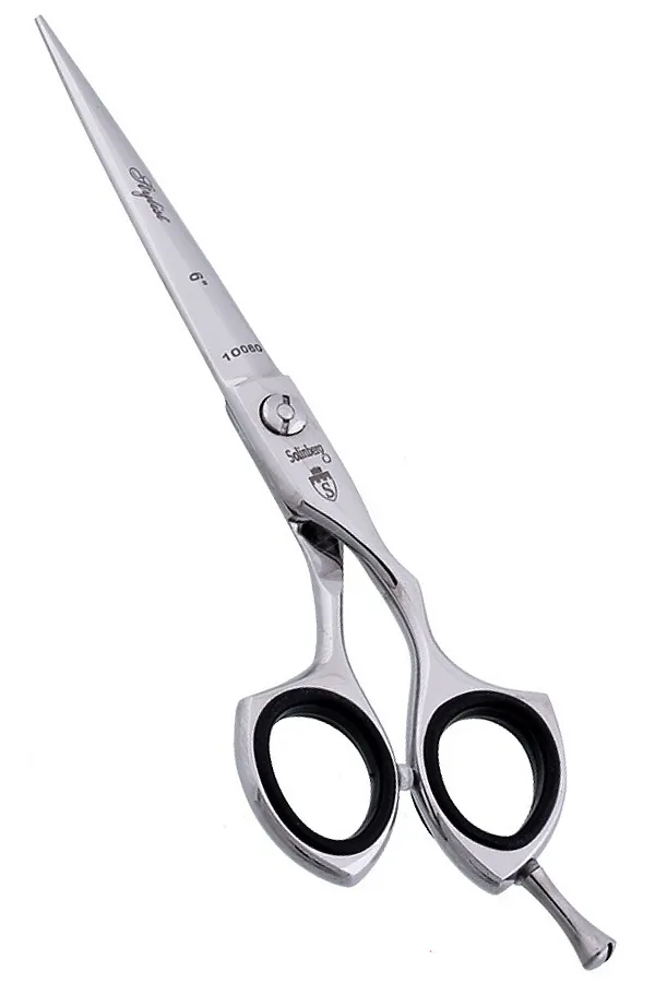Solinberg Ножницы парикмахерские Stylist 10060, 5", серебристо-черный, 16,5 см KRISTALLER, серебристый - фото 2