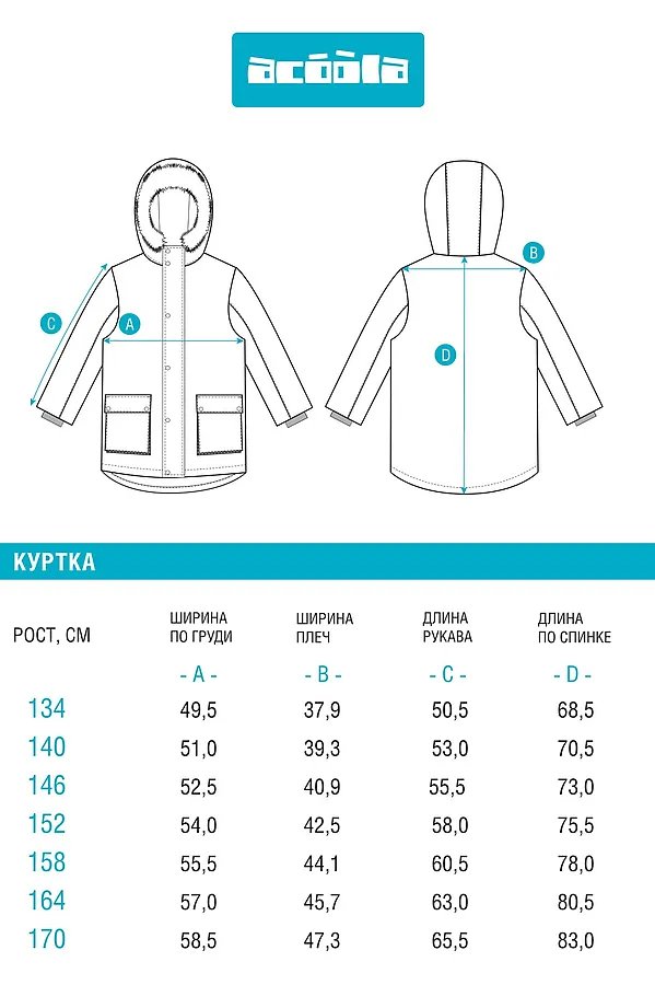 Куртка ACOOLA, темно-синий - фото 2