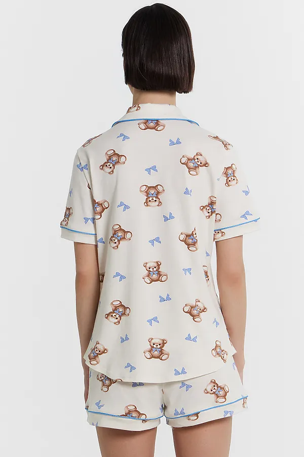 Пижама MARK FORMELLE, мишки на молочном - фото 2