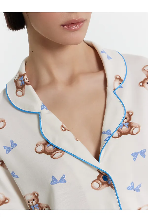 Пижама MARK FORMELLE, мишки на молочном - фото 2