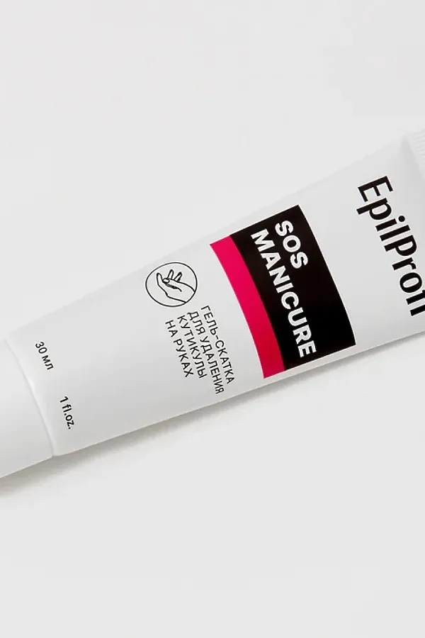 EpilProfi Гель-скатка для удаления кутикулы на руках «SOS MANICURE», 30 мл KRISTALLER, белый - фото 2