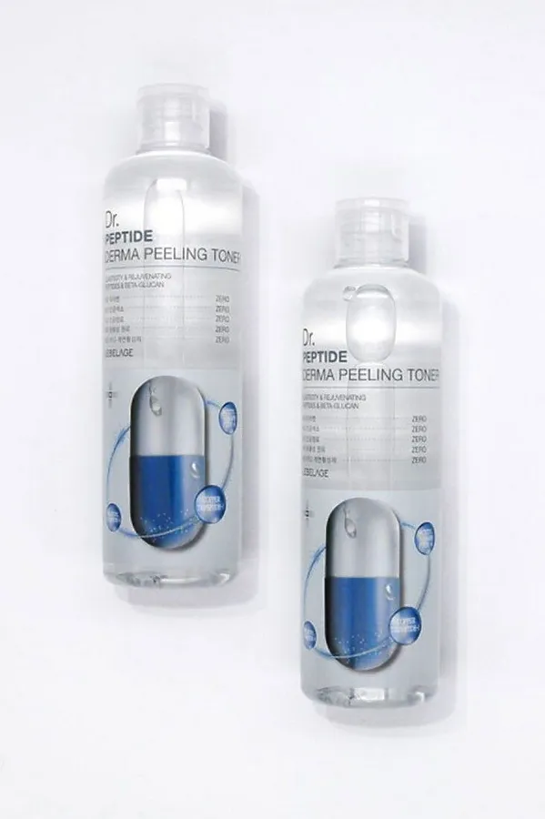 Lebelage Увлажняющий тонер с пептидами / Dr. Peptide Derma Peeling Toner, 310 мл KRISTALLER, бесцветный - фото 2