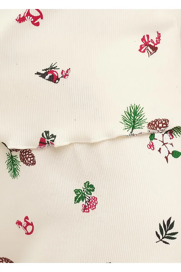 Пижама CLEVER, молочный/красный - фото 2