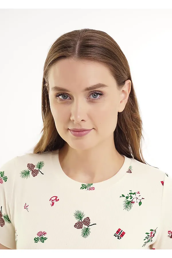 Пижама CLEVER, молочный/красный - фото 2