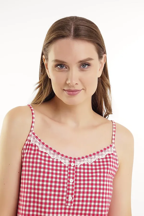 Сорочка CLEVER, молочный/красный - фото 2