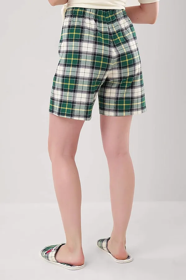 Пижама CLEVER, молочный/т.зелёный - фото 2