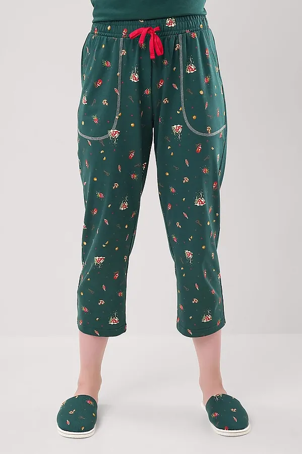 Пижама CLEVER, т.зелёный/красный - фото 2