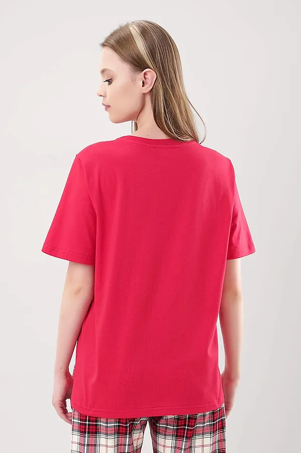 Пижама CLEVER, красный/молочный - фото 2