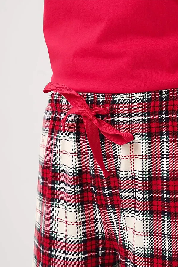 Пижама CLEVER, красный/молочный - фото 2