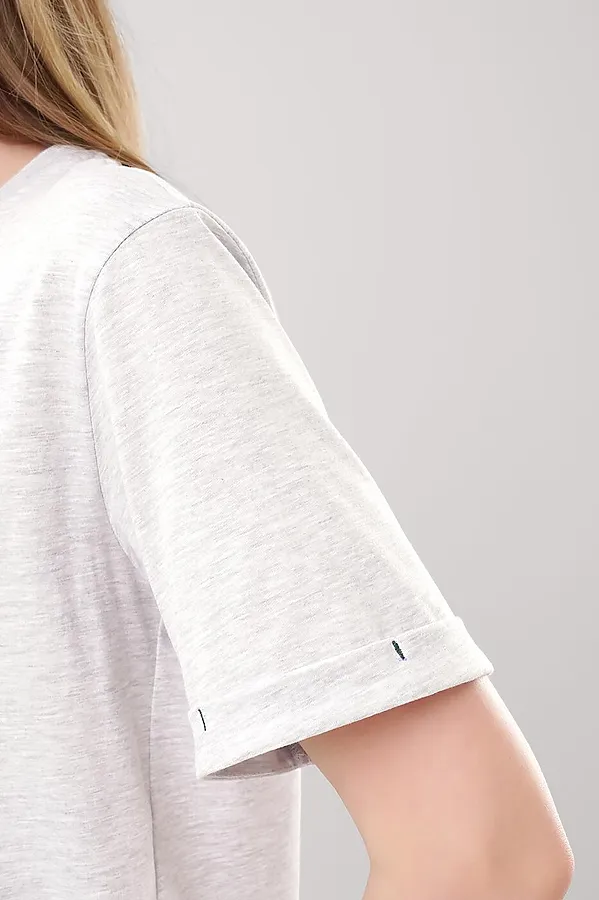 Пижама CLEVER, меланж св.серый/т.зелёный - фото 2