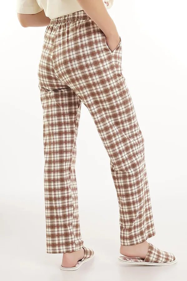 Пижама CLEVER, молочный/св.коричневый - фото 2