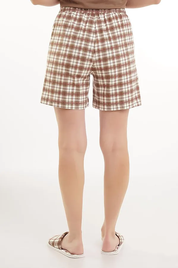 Пижама CLEVER, коричневый/молочный - фото 2