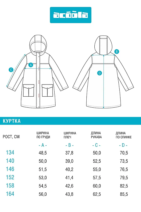 Куртка ACOOLA, бордовый - фото 2