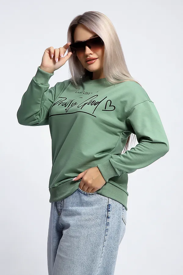 Толстовка 80048 НАТАЛИ, фисташка - фото 2