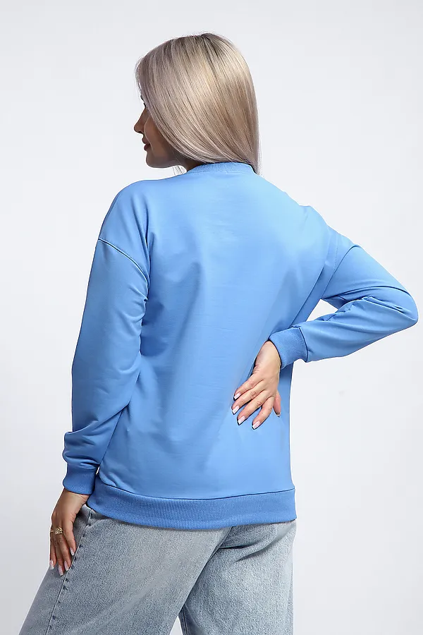 Толстовка 80048 НАТАЛИ, голубой - фото 2