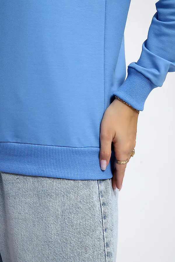 Толстовка 80048 НАТАЛИ, голубой - фото 2