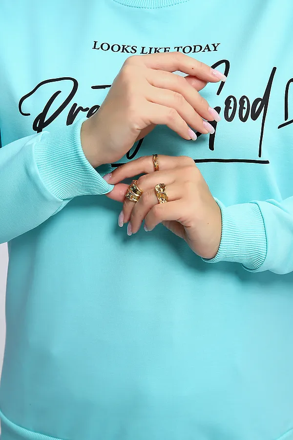 Толстовка 80048 НАТАЛИ, ментол - фото 2