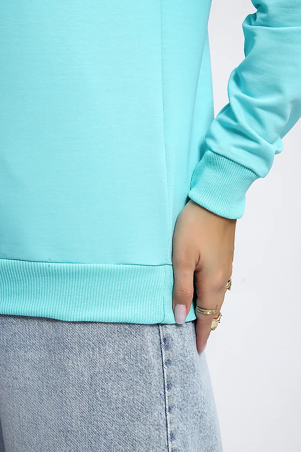 Толстовка 80048 НАТАЛИ, ментол - фото 2