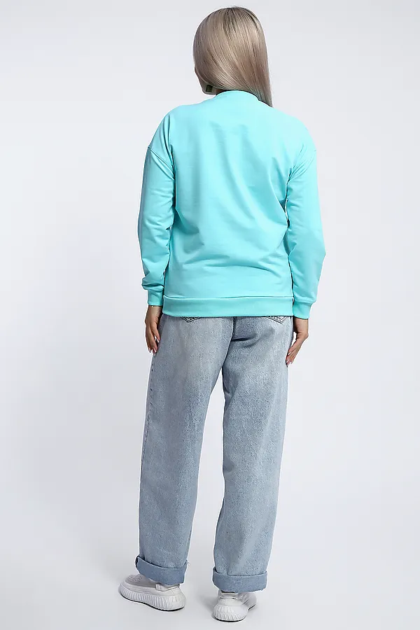 Толстовка 80047 НАТАЛИ, ментол - фото 2