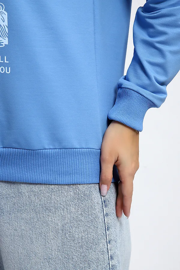 Толстовка 80047 НАТАЛИ, голубой - фото 2