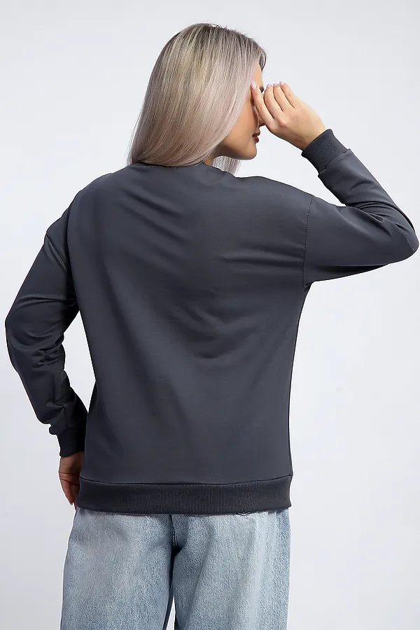 Толстовка 80047 НАТАЛИ, темно-серый - фото 2