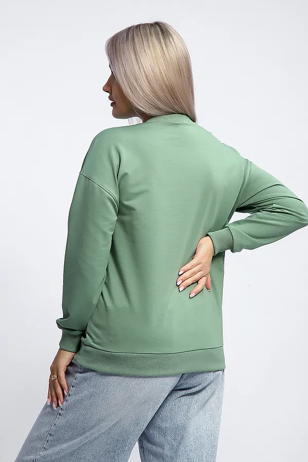 Толстовка 80047 НАТАЛИ, фисташка - фото 2