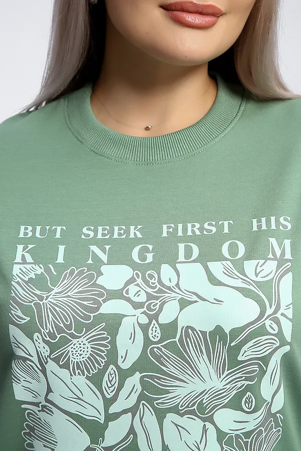 Толстовка 80047 НАТАЛИ, фисташка - фото 2