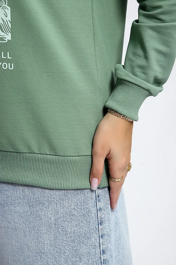 Толстовка 80047 НАТАЛИ, фисташка - фото 2