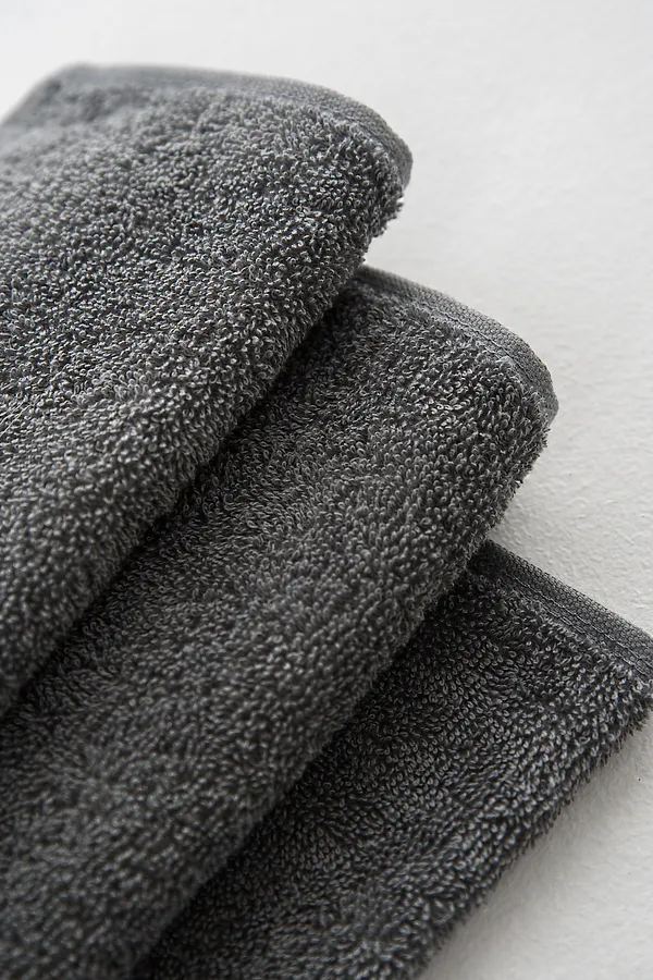 Полотенце Софатекс 70 * 140 для ванной и бани bs НАТАЛИ, серый - фото 2