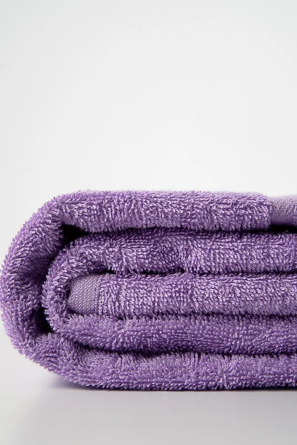 Полотенце Софатекс 70 * 140 для ванной и бани bs НАТАЛИ, сирень - фото 2