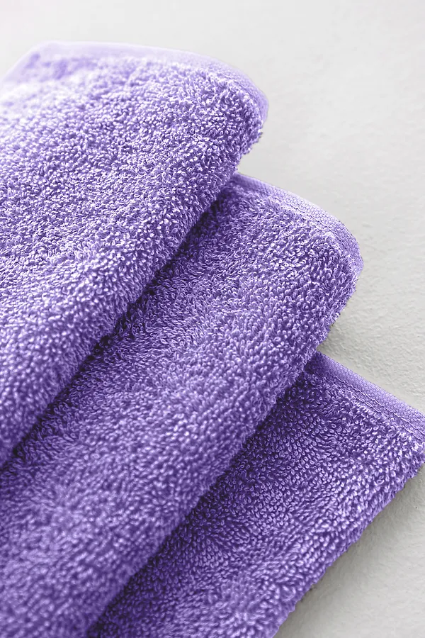 Полотенце Софатекс 70 * 140 для ванной и бани bs НАТАЛИ, сирень - фото 2