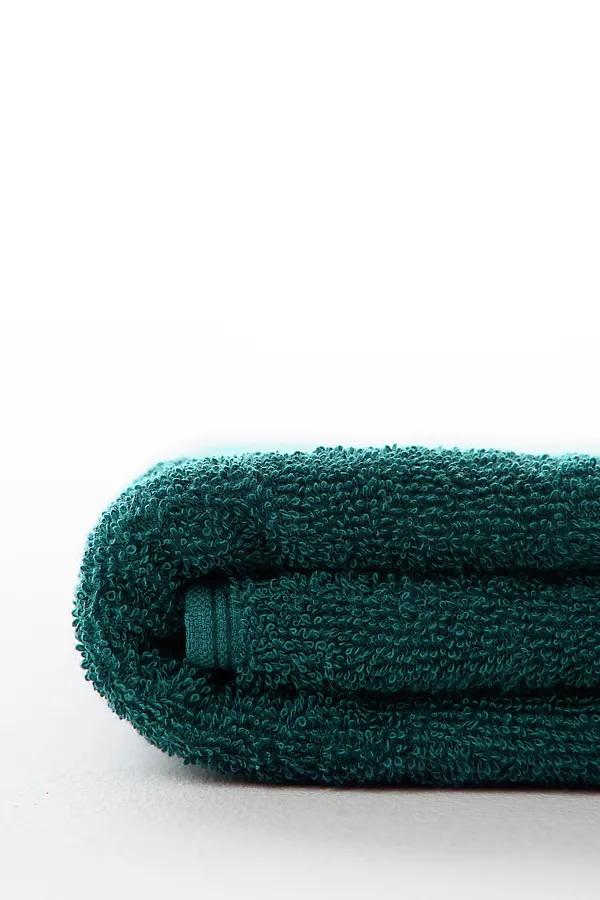 Полотенце Софатекс 70 * 140 для ванной и бани bs НАТАЛИ, темно-зеленый - фото 2