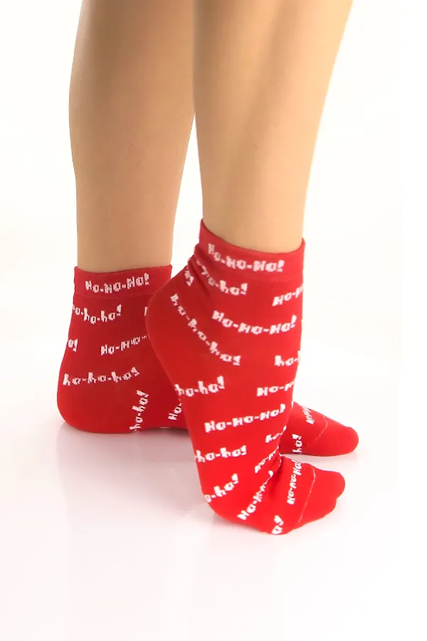 Носки стандарт Рождество (набор 3 пары) НАТАЛИ, белый, красный, серый - фото 2