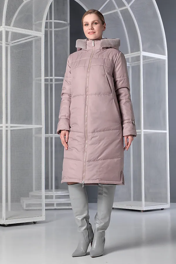 Пальто DIZZYWAY, серо-лиловый - фото 2