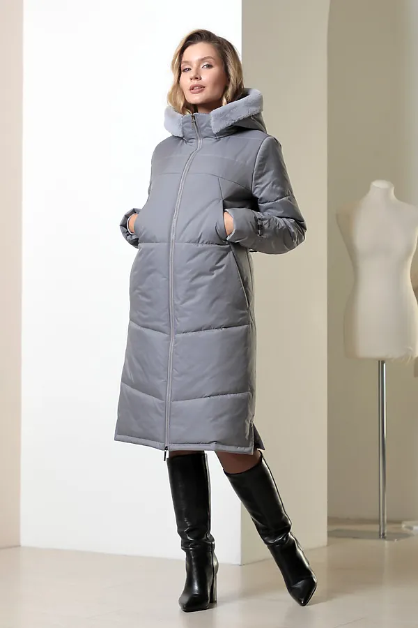 Пальто DIZZYWAY, серый - фото 2