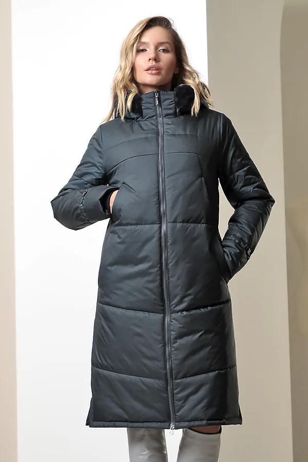 Пальто DIZZYWAY, т.синий - фото 2