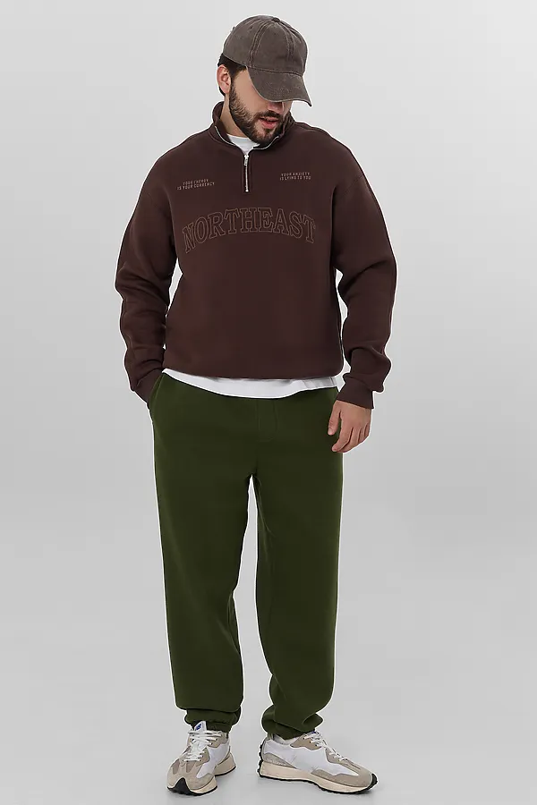 Брюки MARK FORMELLE, осенний мох - фото 2