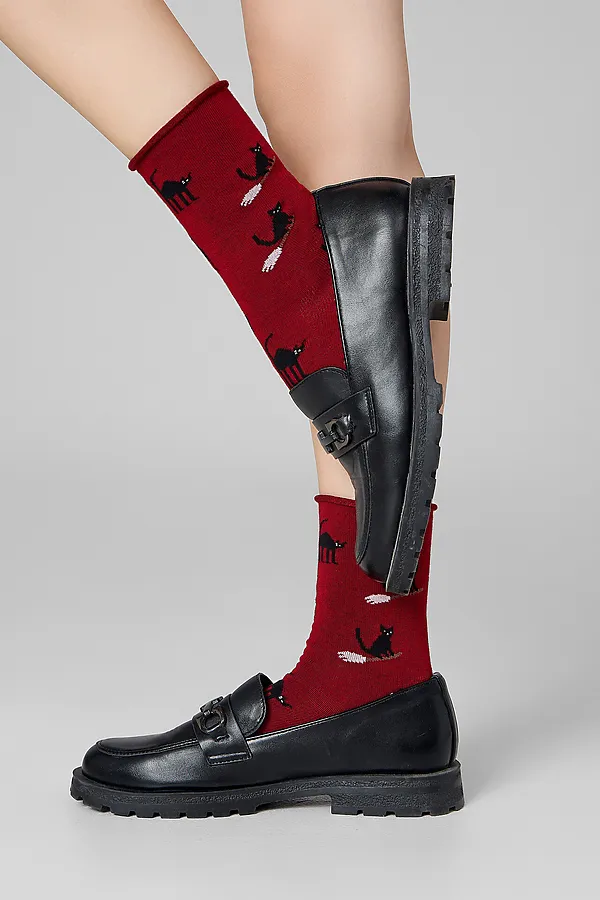 Носки MARK FORMELLE, вишневый - фото 2