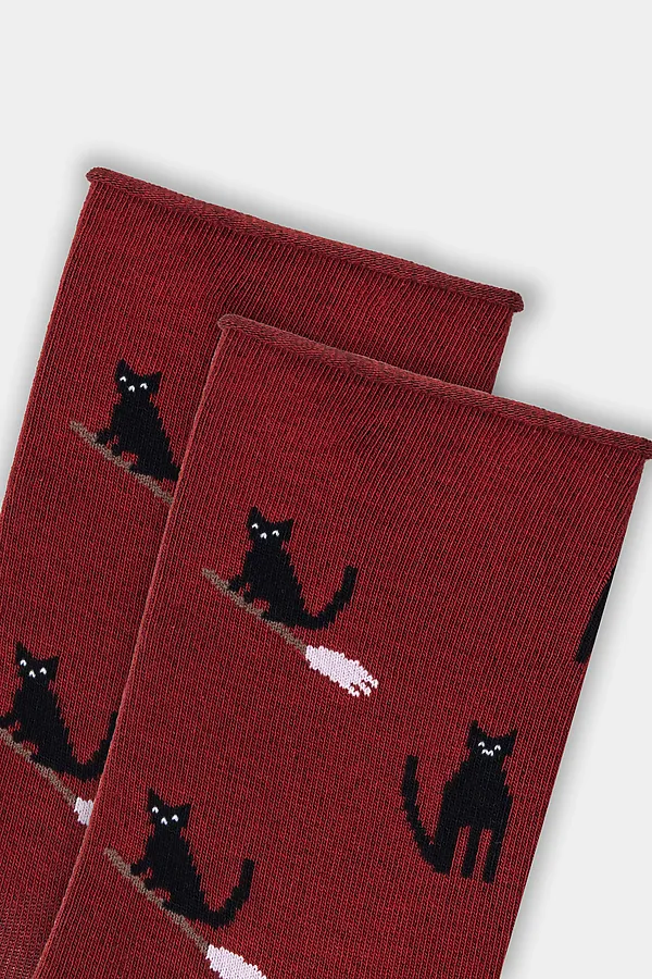 Носки MARK FORMELLE, вишневый - фото 2